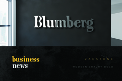 Zagstone - Modern Luxury Bold Serif Font Product Image 6