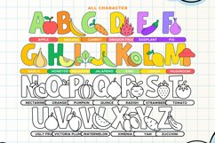 Coloring Page Alphabet Set Product Image 6