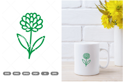 Wildflower SVG &amp; Clipart Product Image 1