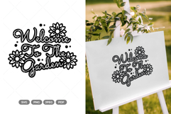 Welcome To The Garden SVG &amp; Clipart Product Image 1