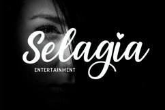 Bilgia Modern Calligraphy Font With Extra Product Image 6