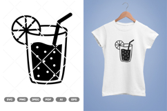 Orange juice Icon SVG &amp; Clipart Product Image 1