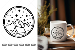 Camping SVG &amp; Clipart Product Image 1