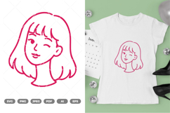 Woman SVG &amp; Clipart Product Image 1