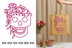 Skull SVG &amp; Clipart Product Image 1