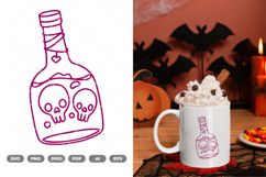 Poison Bottle SVG &amp; Clipart Product Image 1