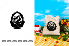 Easter Egg Basket SVG &amp; Clipart Product Image 1