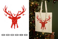 Reindeer SVG & Clipart Product Image 2
