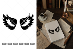 Wings SVG &amp; Clipart Product Image 1