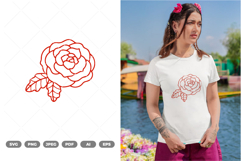 Rose SVG &amp; Clipart Product Image 1