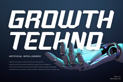 Black Invader - Modern Futuristic Display Font Product Image 6
