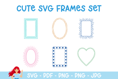 45 Crayon style SVG frames, Frames SVG Product Image 8