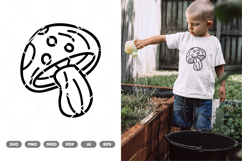 Mushroom SVG &amp; Clipart Product Image 1