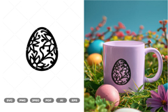 Easter Egg SVG &amp; Clipart Product Image 1