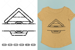 Split Bird Cage SVG &amp; Clipart Product Image 1