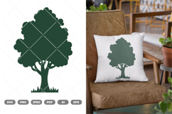 Tree SVG &amp; Clipart Product Image 1