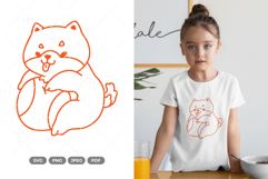 Kawaii Shiba Inu SVG &amp; Clipart Product Image 1