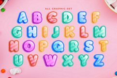 Rounded Alphabet Set Product Image 6
