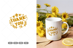 Thank You SVG &amp; Clipart Product Image 1
