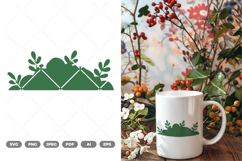 Grass Silhouette SVG &amp; Clipart Product Image 1