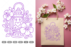Lantern SVG &amp; Clipart Product Image 1