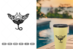 Manta Ray SVG &amp; Clipart Product Image 1