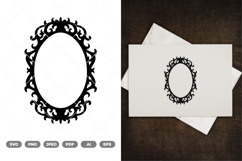 Ornamental Frame SVG &amp; Clipart Product Image 1