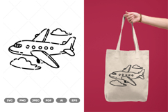 Travel Plane SVG &amp; Clipart Product Image 1