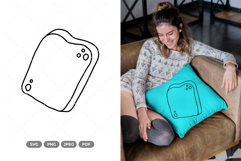 Bakery Doodle SVG &amp; Clipart Product Image 1