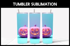 3D Pumpkins Tumbler Sublimation |Halloween 3D Tumbler Product Image 7