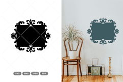 Vintage Ornament SVG &amp; Clipart Product Image 1