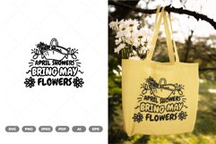 April Showers Bring May Flowers SVG &amp; Clipart Product Image 1