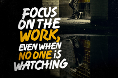 Heavy Warning - Display Brush Font Product Image 6