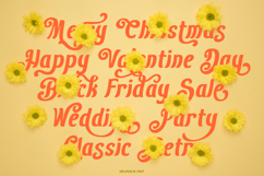 Melagolia Retro Script Product Image 6