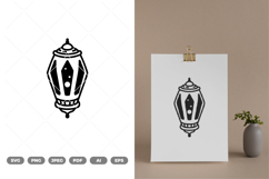 Ramadan Lantern SVG &amp; Clipart Product Image 1