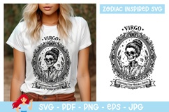 12 Zodiac bundle SVG, Zodiac sign inspired SVG, Skeleton Product Image 7