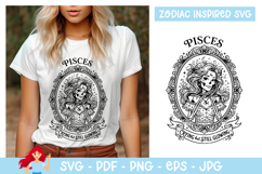 12 Zodiac bundle SVG, Zodiac sign inspired SVG, Skeleton Product Image 13