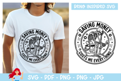 Saving money cost's me everything SVG, Home reno SVG Product Image 1