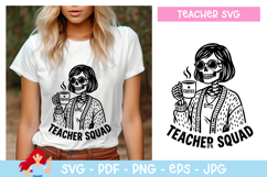 Teacher squad SVG, Teacher inspired svg Product Image 1