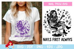 12 nail tech bundle SVG, Nail tech inspired svg Product Image 12