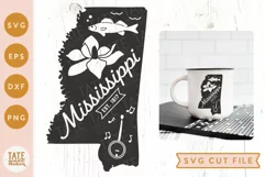 Vintage Mississippi SVG cut file - Mississippi state symbols Product Image 1