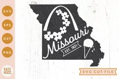 Missouri state SVG cut file - Missouri state symbols svg Product Image 1