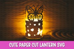 NEW 19 Floral and Butterflies Lanterns SVG Product Image 26