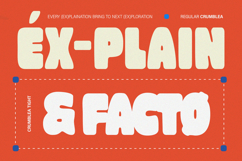 Crumblea - Modern Rounded Bold Chunky Logo Sans Font Product Image 6