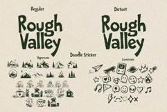 Rough Valley Bold &amp; Friendly Display Font Product Image 7
