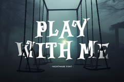 NIGHTMARE - Halloween Font Product Image 7
