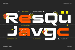 Genhake - Modern Futuristic Scifi Game Font Product Image 6