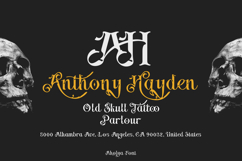 Aholya - Decorative Display Font Product Image 7