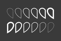 Simple Heart Shape Clip Art Set Product Image 5