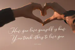 Forever With Love - Elegant Ligature Lovely Font Duo Product Image 7